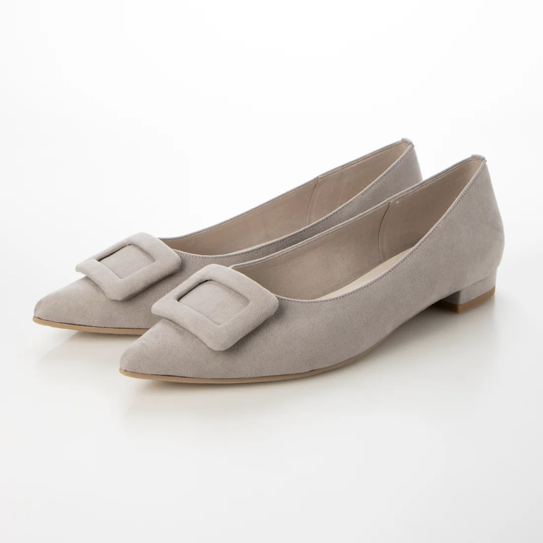 日本製 Launa lea 帶扣尖頭高跟鞋 (0459) Grey