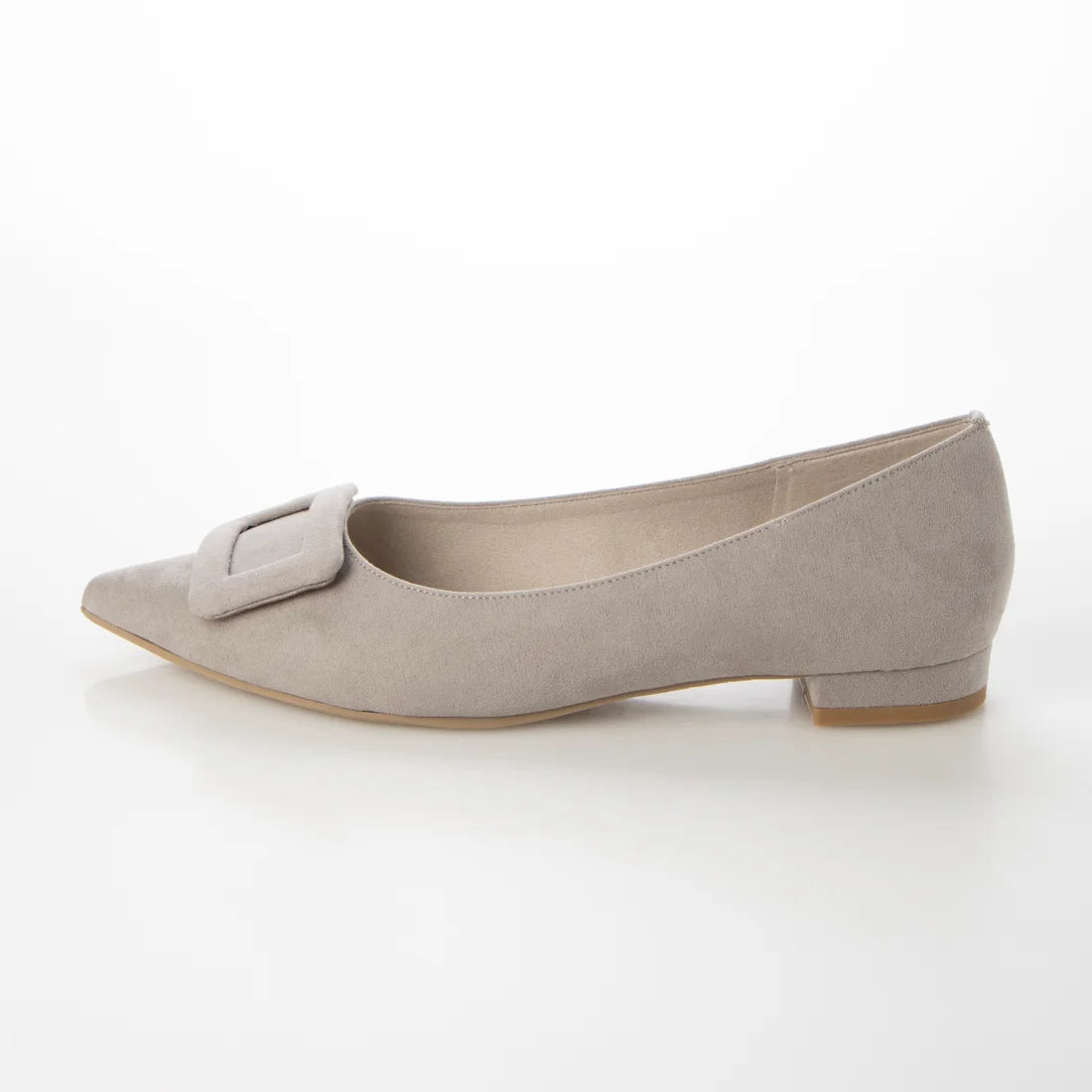 日本製 Launa lea 帶扣尖頭高跟鞋 (0459) Grey