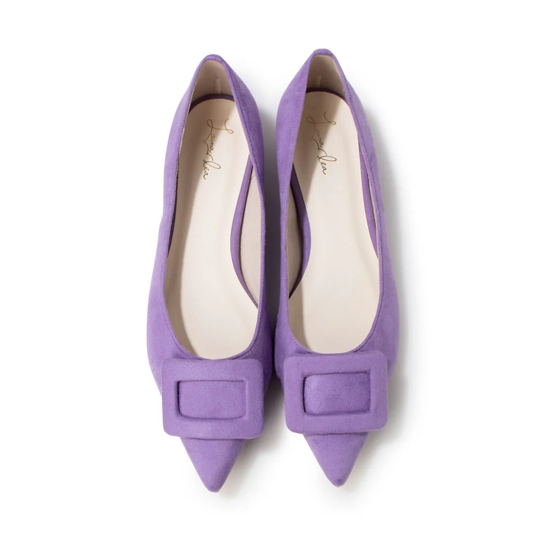 日本製 Launa lea 帶扣尖頭高跟鞋 (0459) Lavender