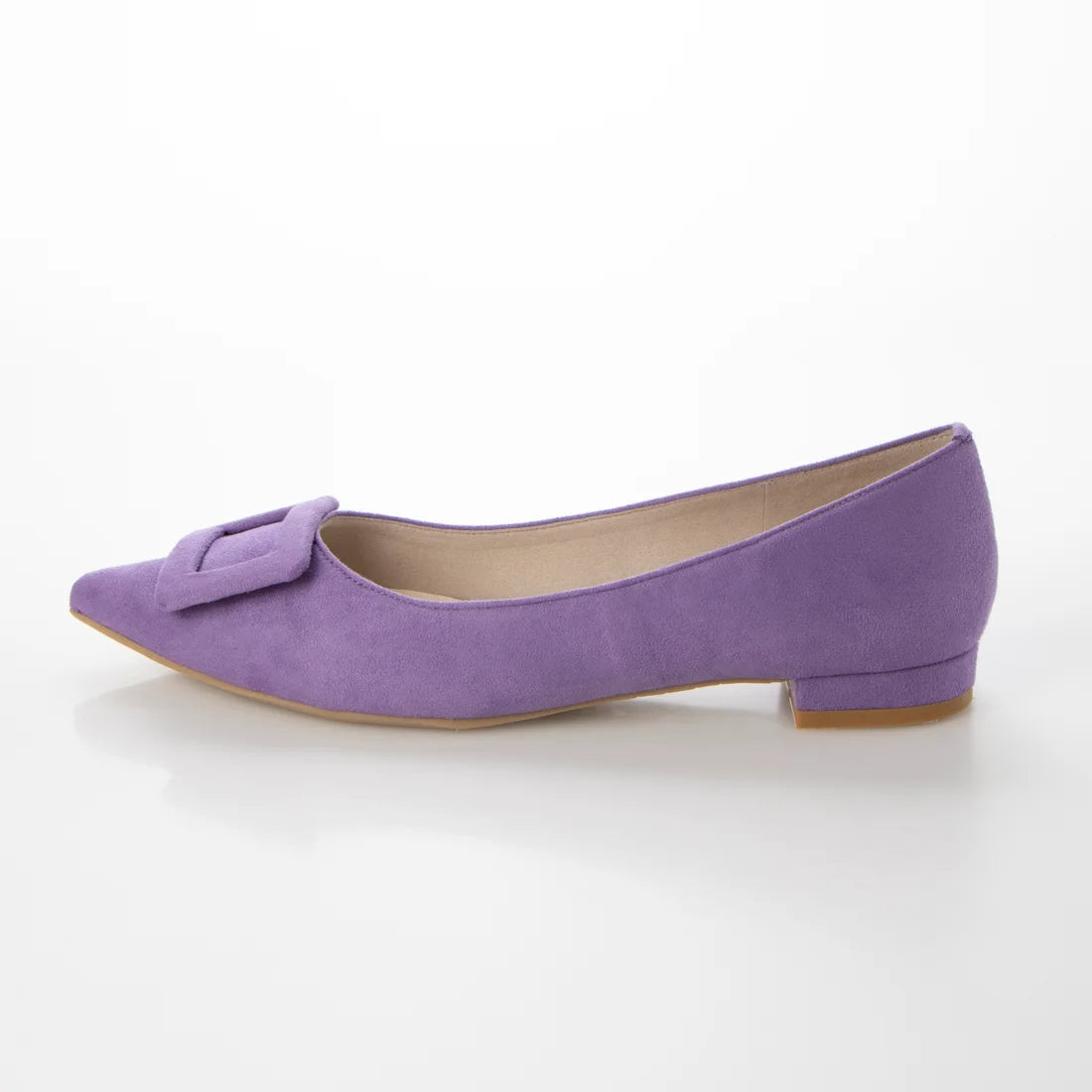 日本製 Launa lea 帶扣尖頭高跟鞋 (0459) Lavender