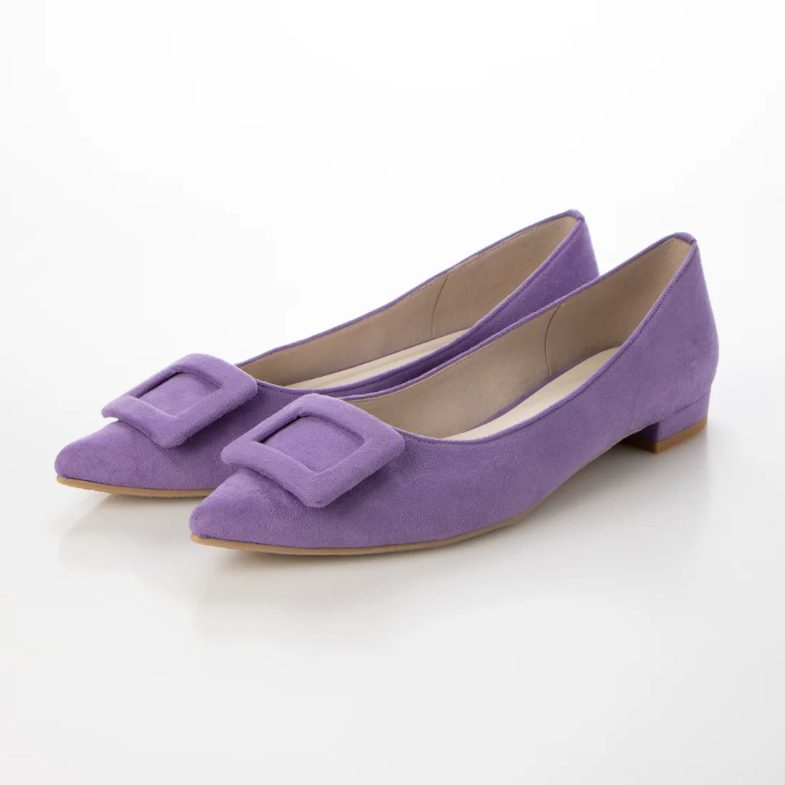 日本製 Launa lea 帶扣尖頭高跟鞋 (0459) Lavender