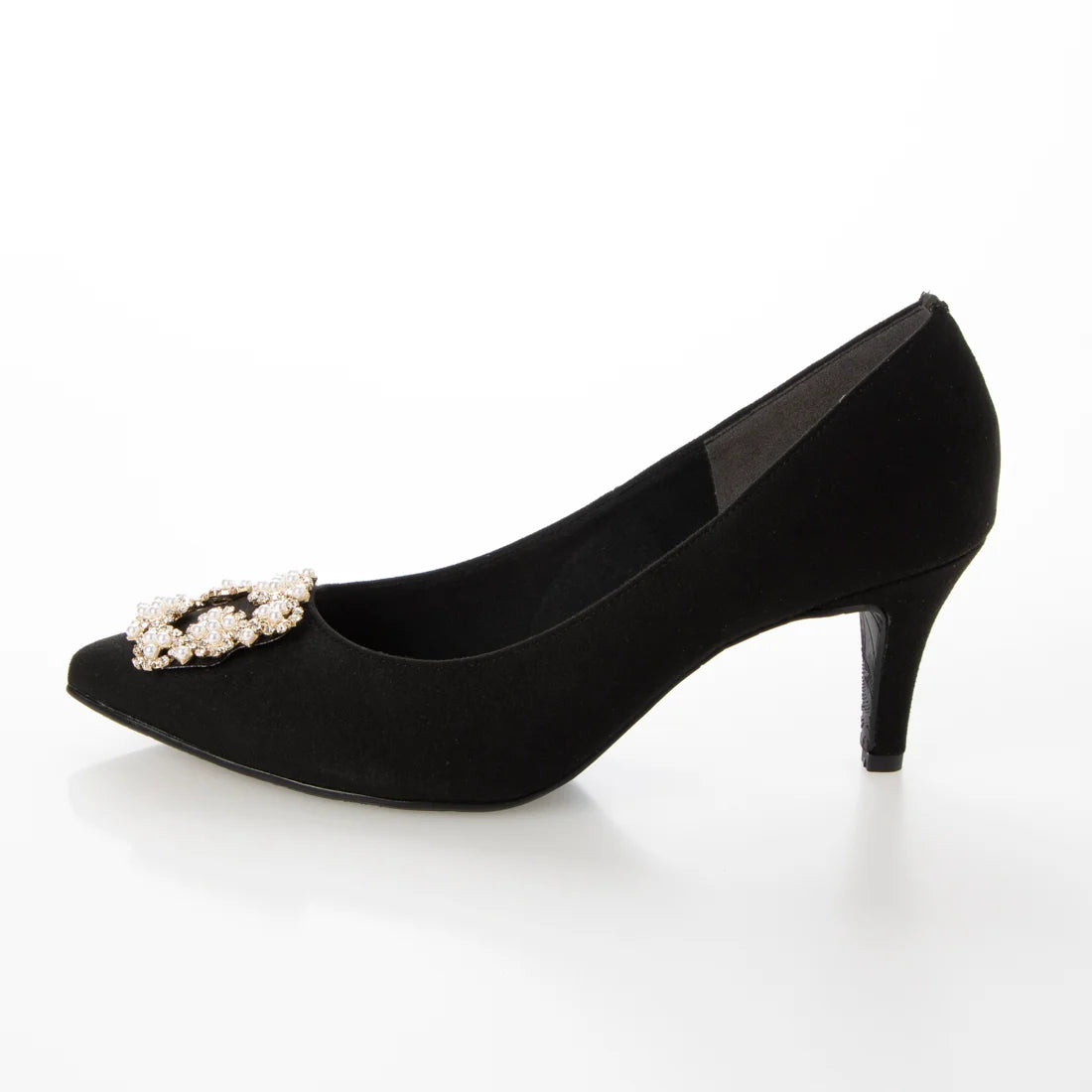 日本製 Launa lea Bijou 尖頭高跟鞋(0484)Black