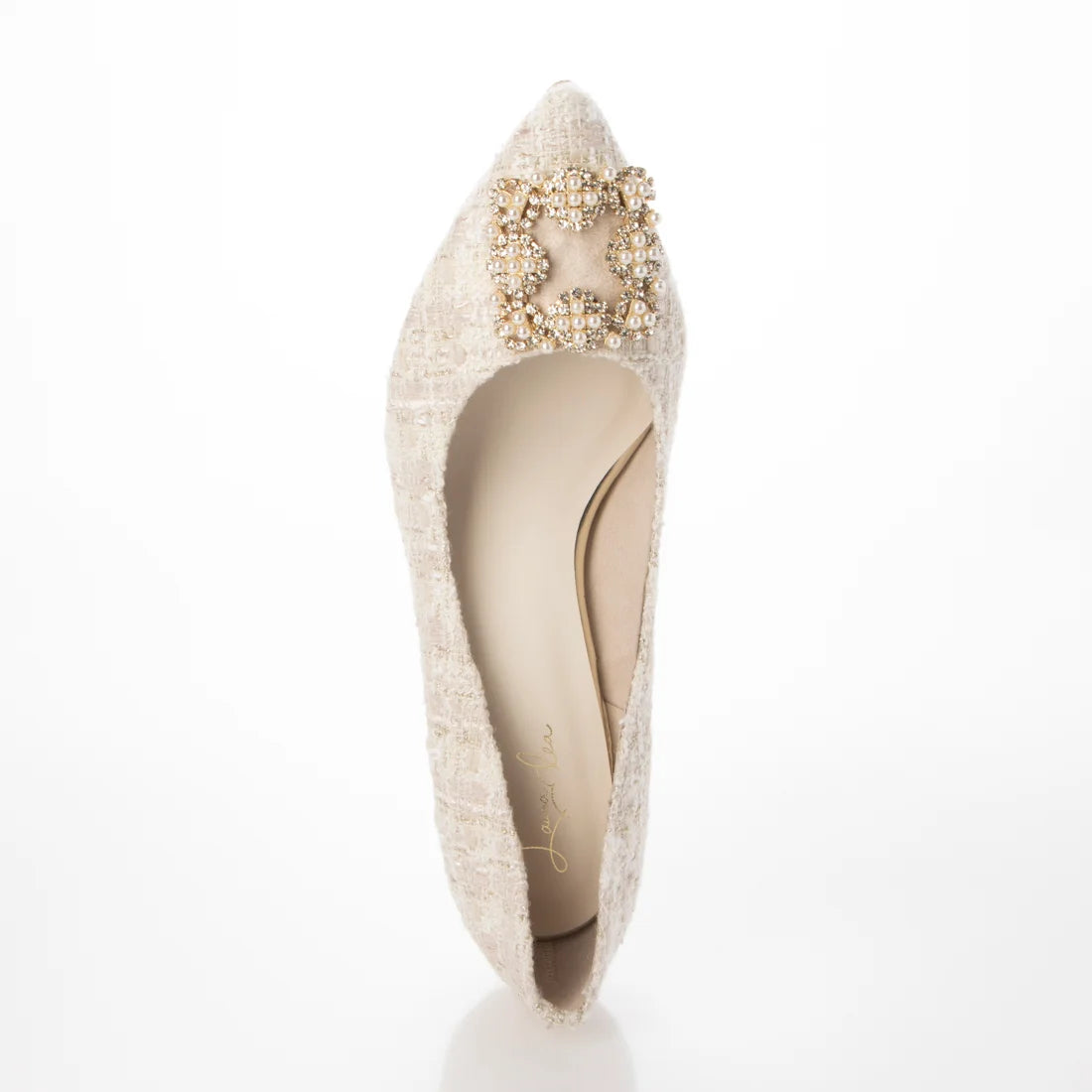日本製 Launa lea Bijou 尖頭高跟鞋(0484) Ivory