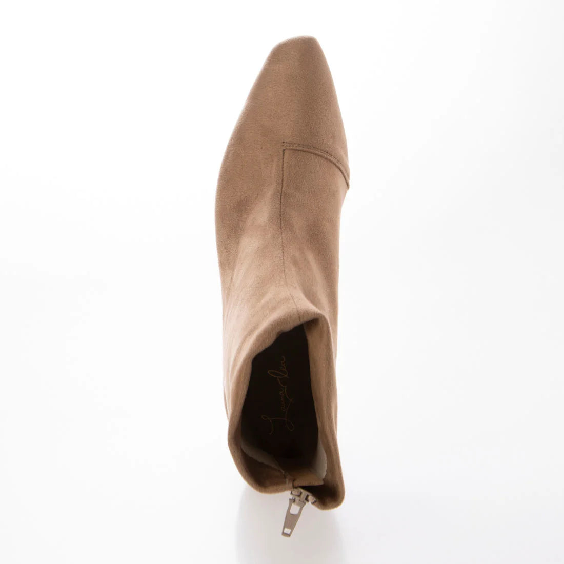 日本製 Launa Lea 4cm 彈性方頭短靴 (587)(杏色/beige S)