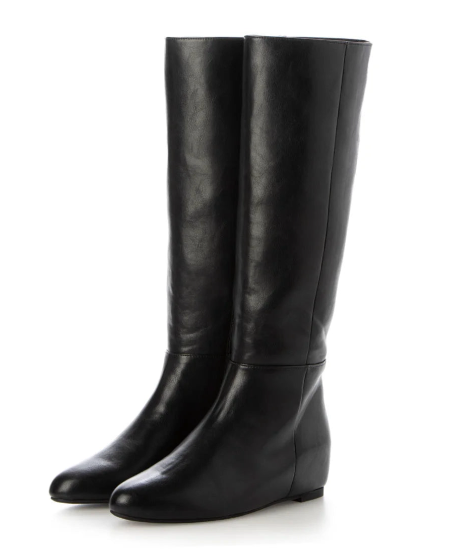 日本製 Launa Lea 5cm內增高柔軟長boot(S149)(黑色/Black)