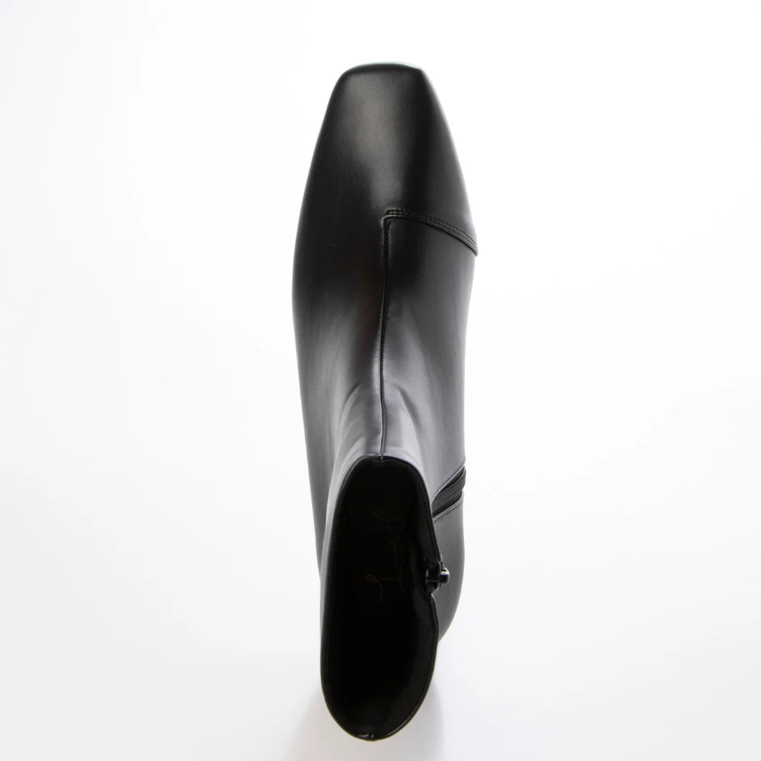 日本製 Launa Lea 6cm方頭短靴 (582)(黑色/Black)