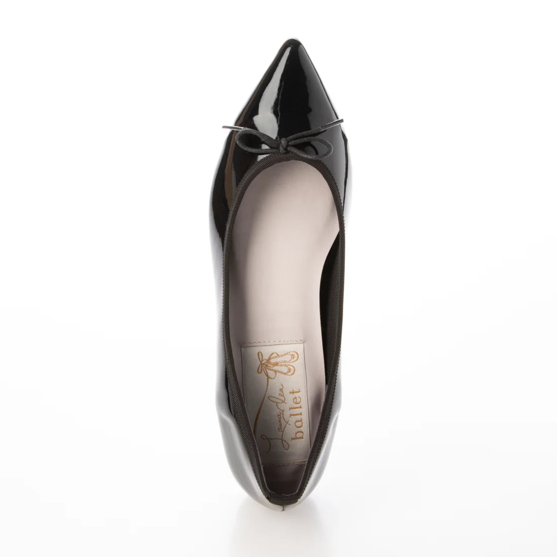 日本製 Launa lea 尖頭芭蕾舞鞋 (RB4401A) Black E