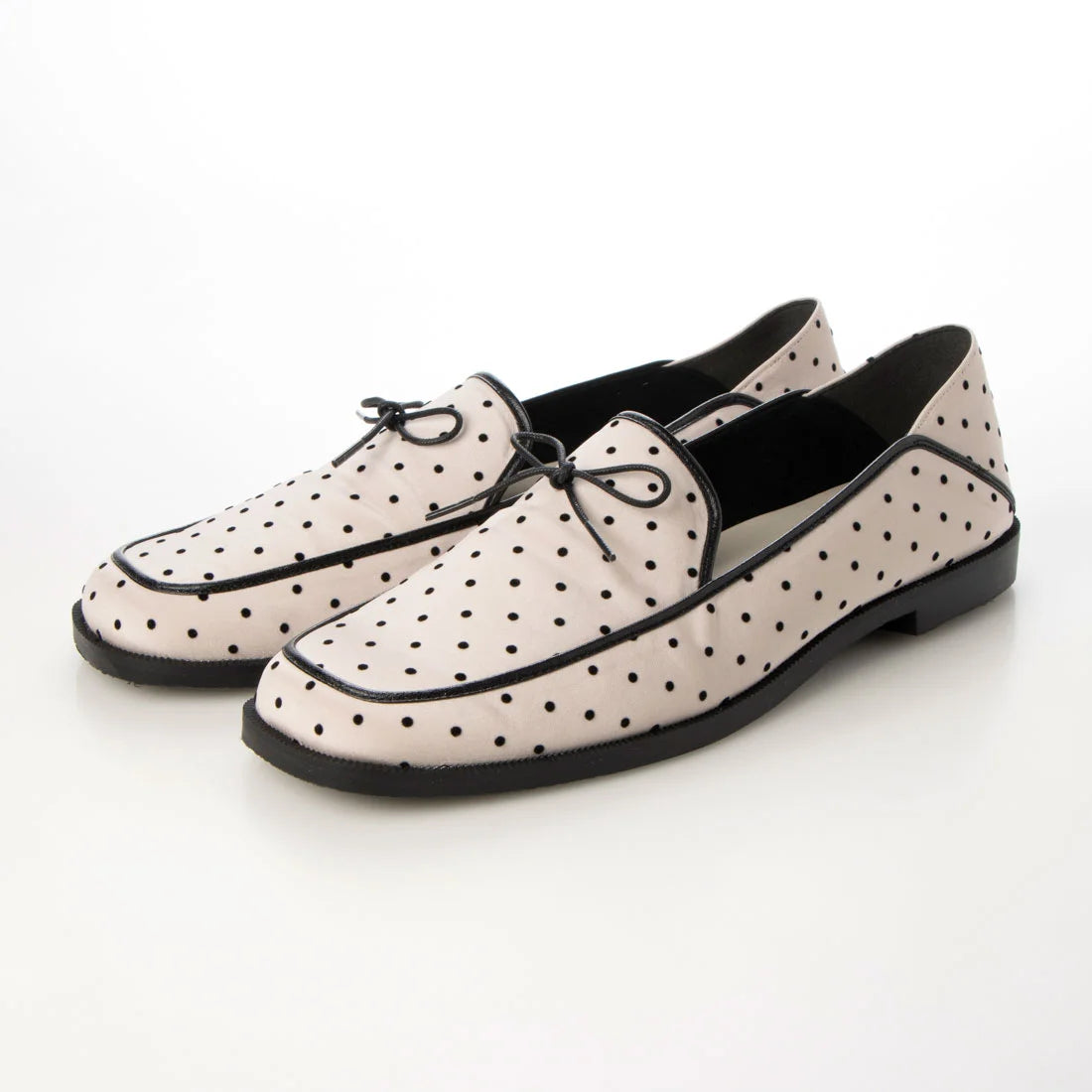 日本製 Launa Lea 蝴蝶結方頭 Loafer (0504) Pink Beige Z/C