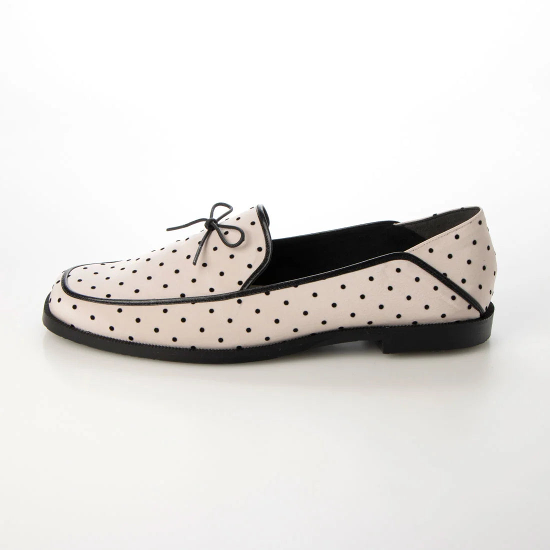 日本製 Launa Lea 蝴蝶結方頭 Loafer (0504) Pink Beige Z/C