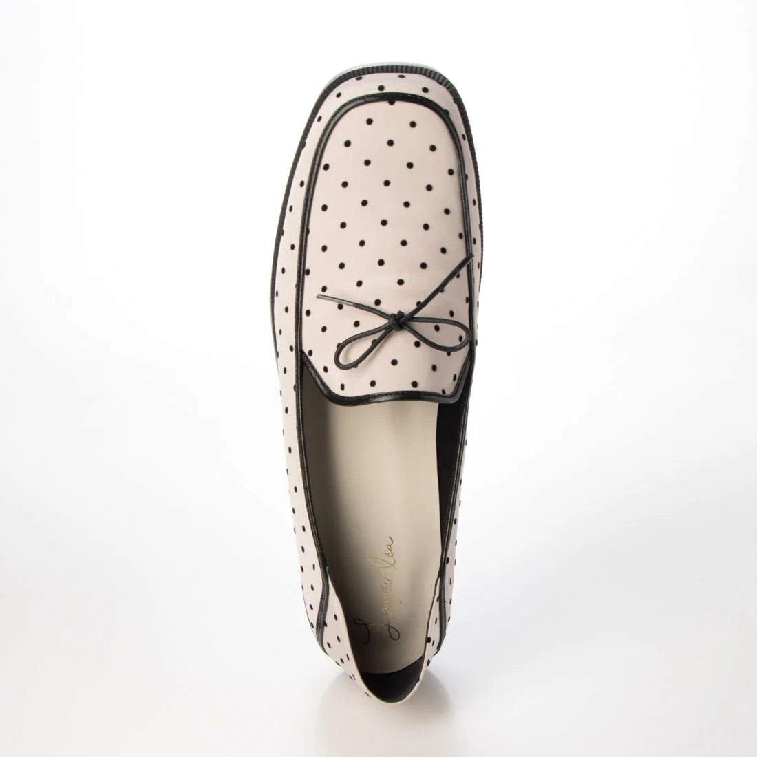 日本製 Launa Lea 蝴蝶結方頭 Loafer (0504) Pink Beige Z/C