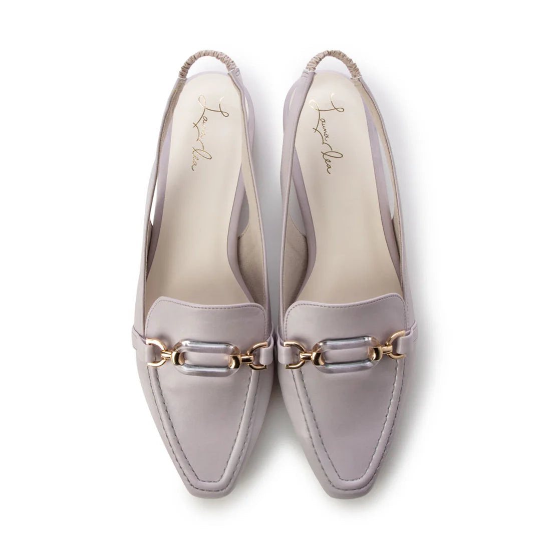 日本製 Launa Lea 方頭搭帶 Loafer (0508) Lavender