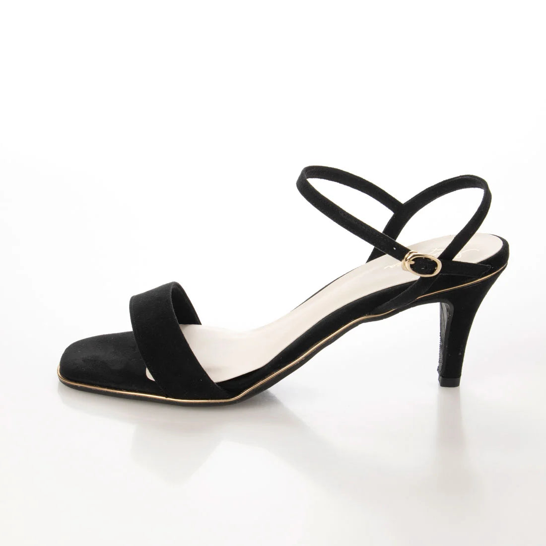 日本製 Launa Lea 幼帶鞋跟涼鞋 (0515) Black S