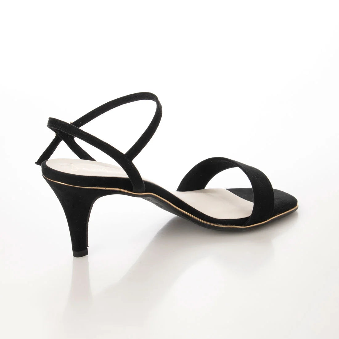 日本製 Launa Lea 幼帶鞋跟涼鞋 (0515) Black S