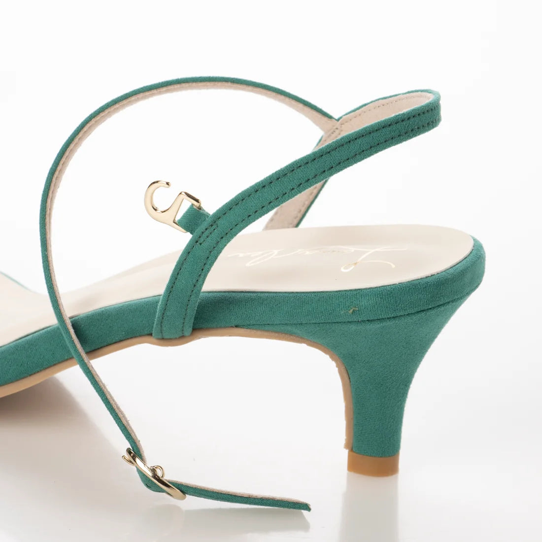 日本製 Launa Lea 雙交叉帶鞋跟涼鞋 (0517) Green S
