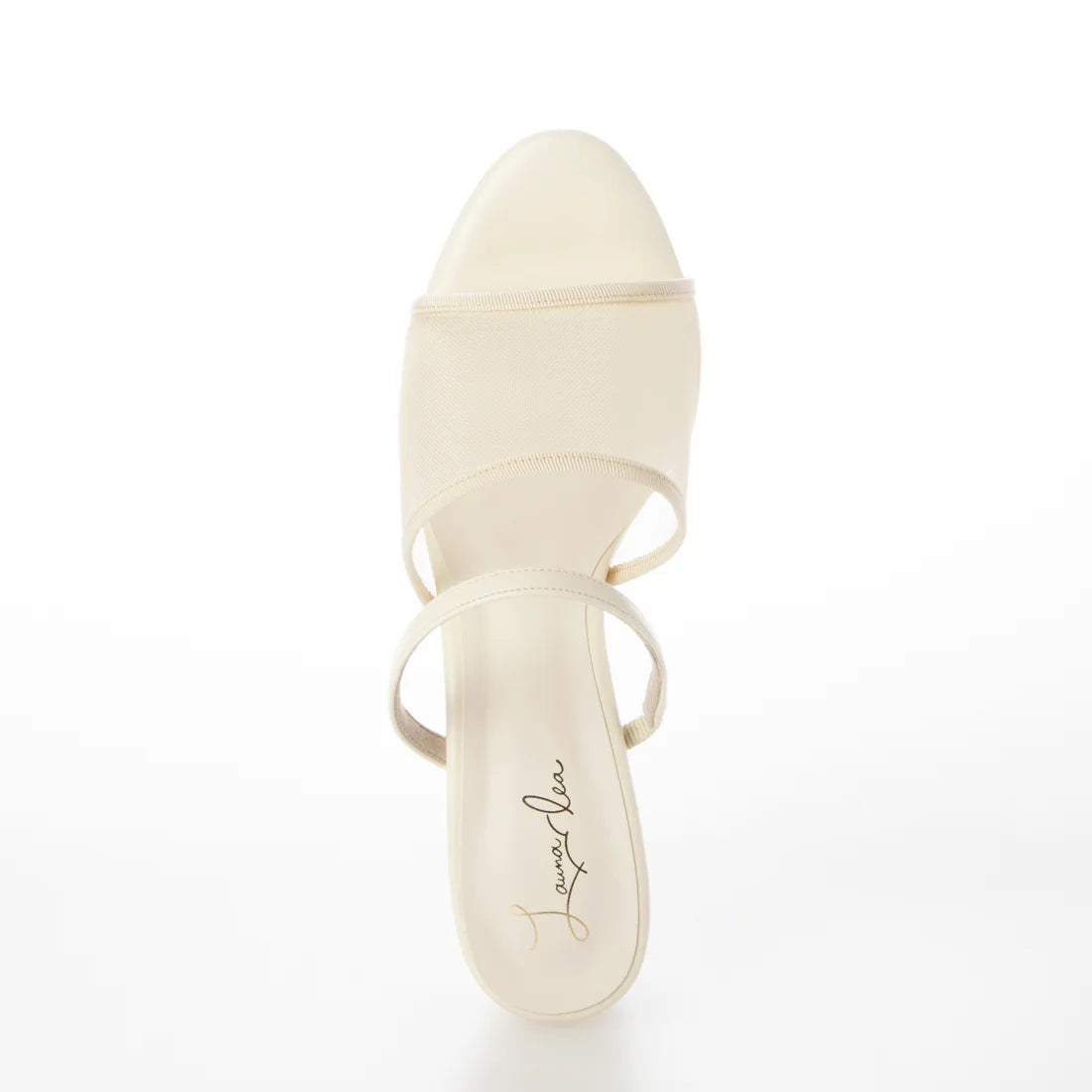 日本製 Launa lea 珍珠透明鞋跟涼鞋 (520) Ivory Z