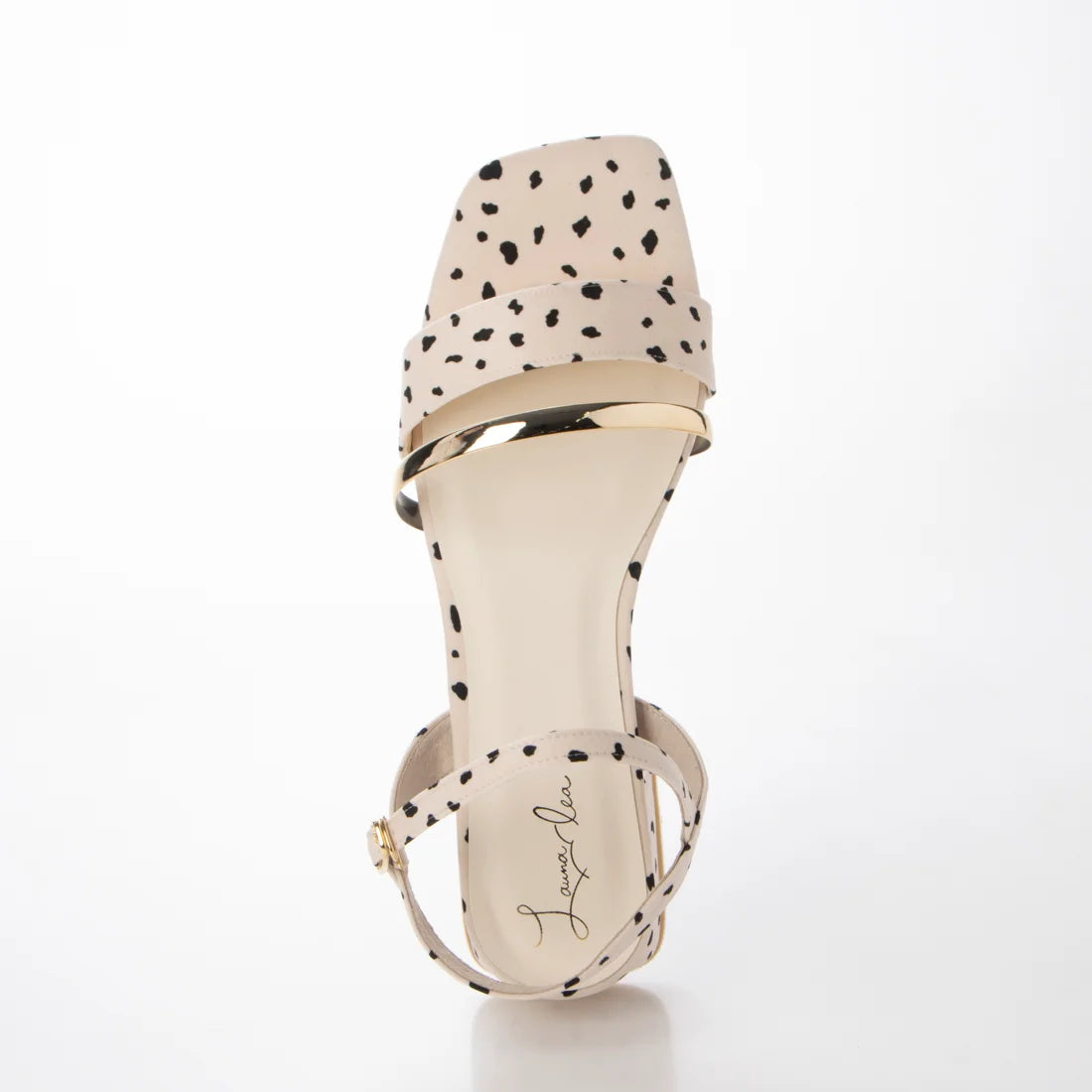 日本製 Launa lea 細方頭綁帶涼鞋 (521) Pink Beige Z/C