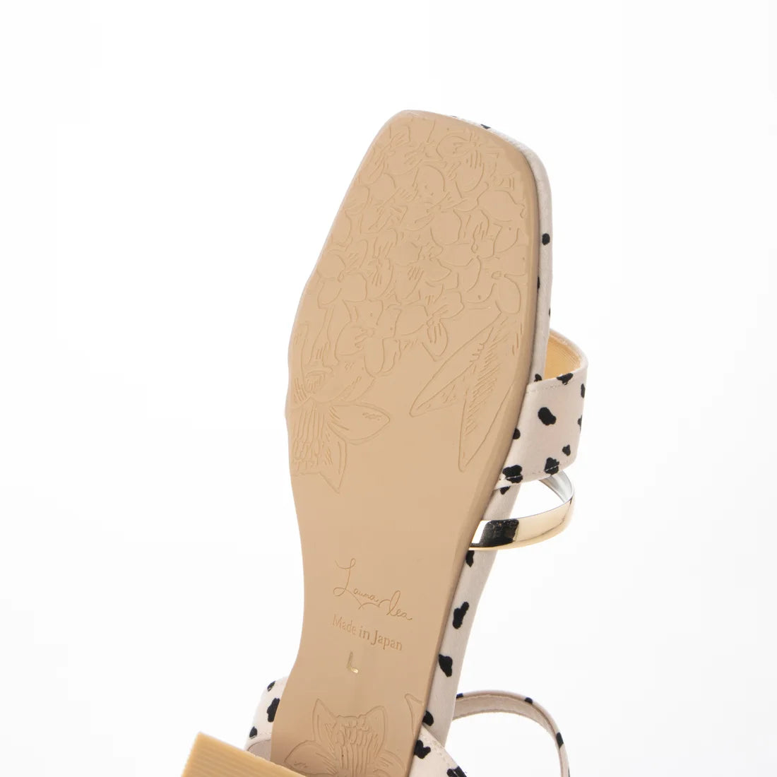日本製 Launa lea 細方頭綁帶涼鞋 (521) Pink Beige Z/C