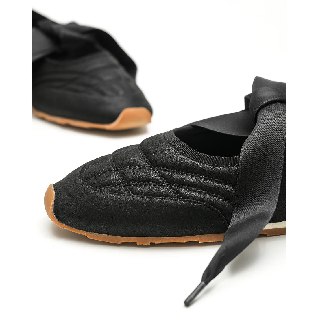 【新品預訂】日本製Emma Francis   繫帶芭蕾舞運動鞋(黑色聚酯)(09l-M 101)