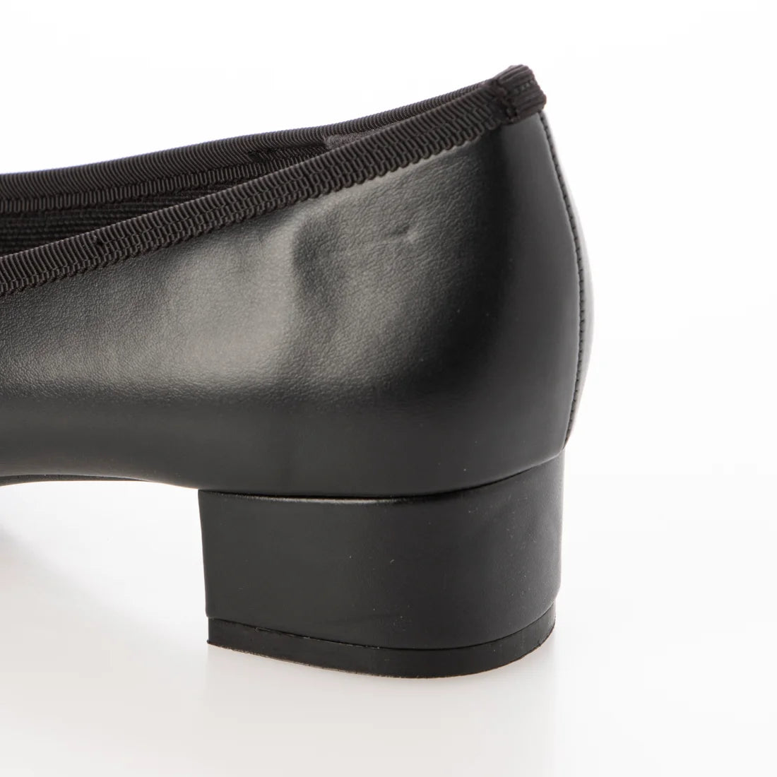 日本製 Launa lea 3.5cm踭蝴蝶結圓頭啞面芭蕾晴雨鞋 ( RB5001A ) (黑色/Black)