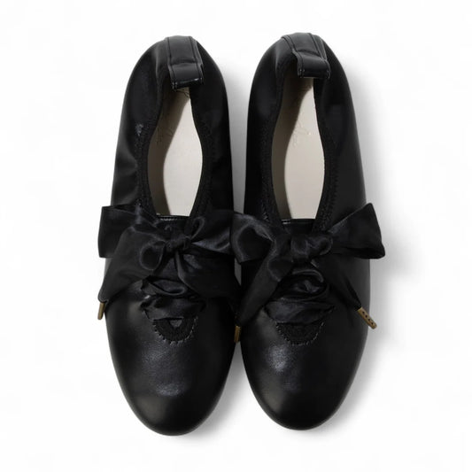 【新品預訂】日本製 Launa lea 軟質絲帶芭蕾運動鞋 (B3006A) (黑色/ Black)