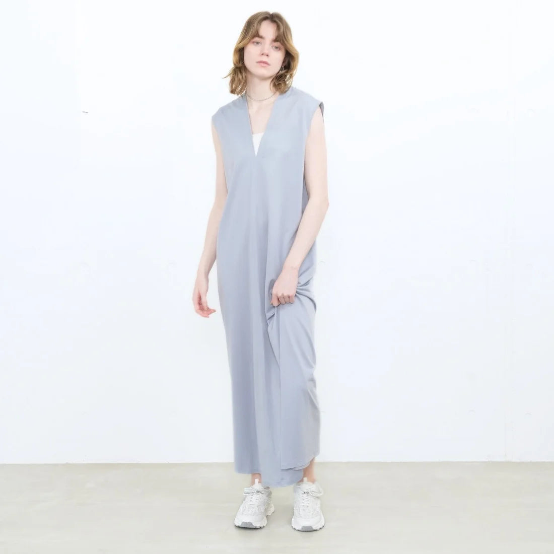 日本潮牌Lucida五周年限定版真皮Nihal LD-166 WHT 白色可拆珍珠花朵運動鞋