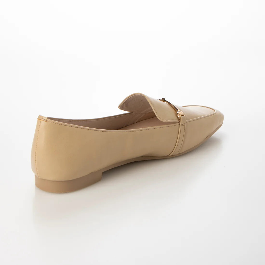 日本製 Launa lea 金扣樂福鞋 (457A) (杏色/L Beige)