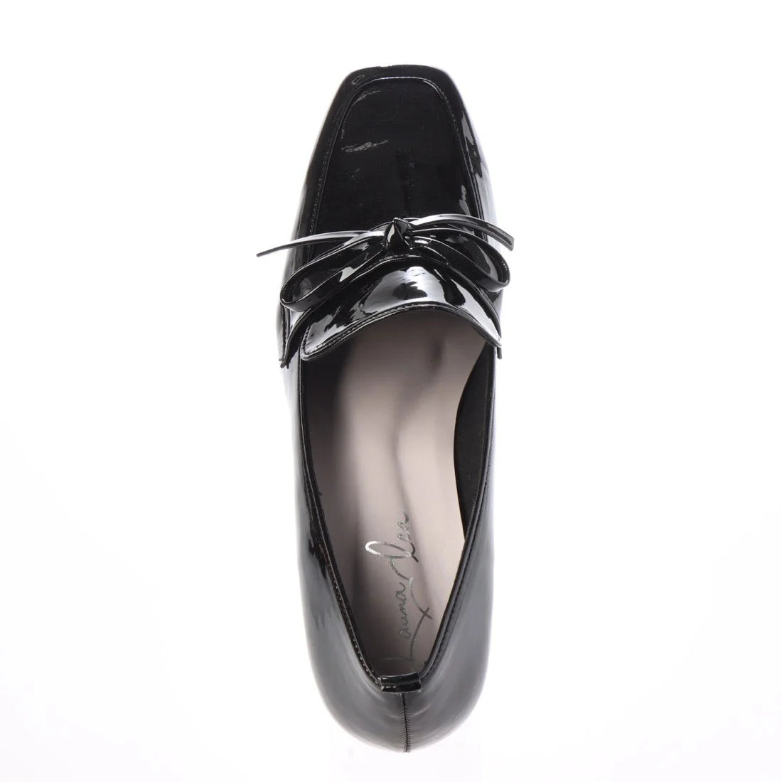 日本製 Launa lea 粗跟抗水樂福鞋 (R9008) Black E