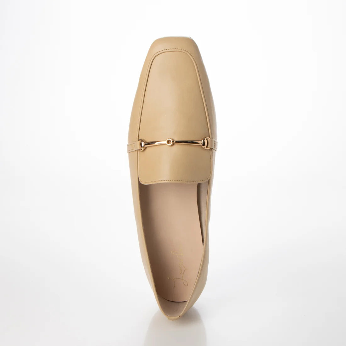 日本製 Launa lea 金扣樂福鞋 (457A) (杏色/L Beige)