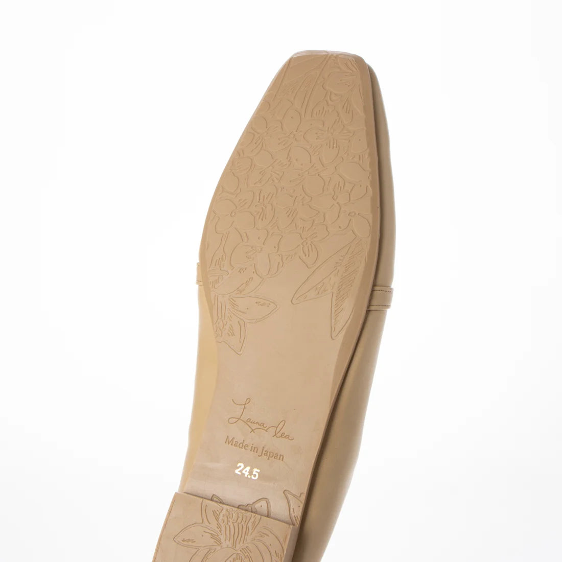 日本製 Launa lea 金扣樂福鞋 (457A) (杏色/L Beige)