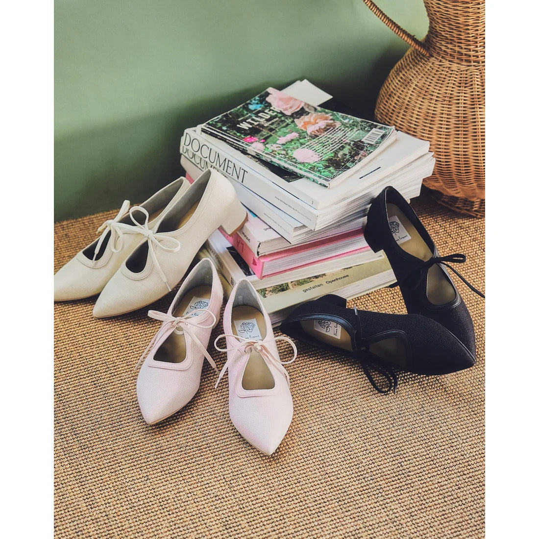 【新品預訂】日本製Emma Francis 3cm踭 經典蝴蝶結高跟鞋(淺粉色)(3002g-Z 145)