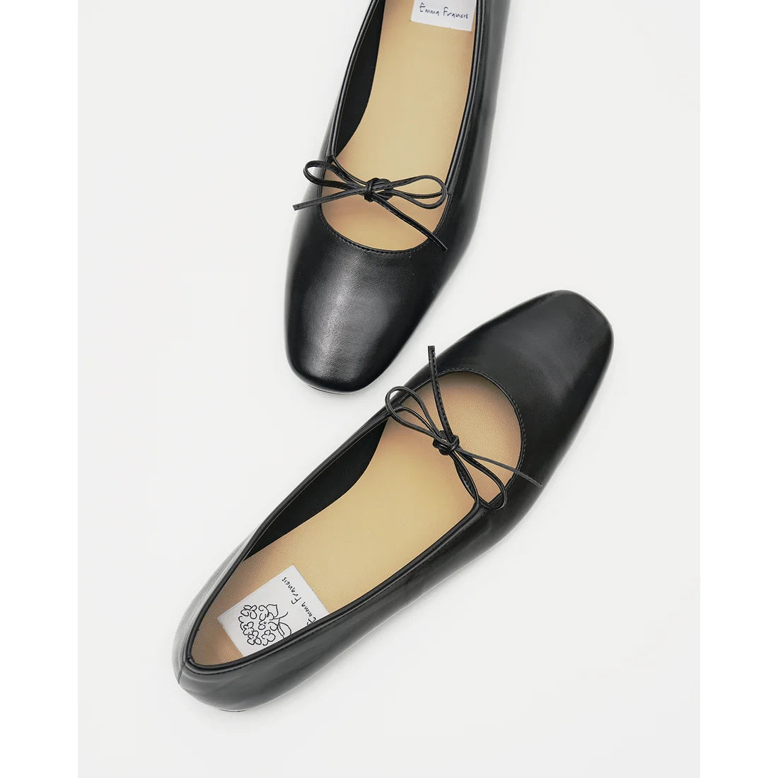 日本製 Emma Francis 金屬絲帶 2cm 高跟鞋 (黑色磨砂) 05e-M 101 BLK