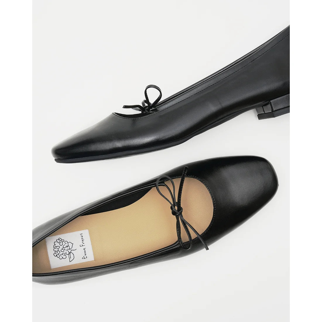 日本製 Emma Francis 金屬絲帶 2cm 高跟鞋 (黑色磨砂) 05e-M 101 BLK