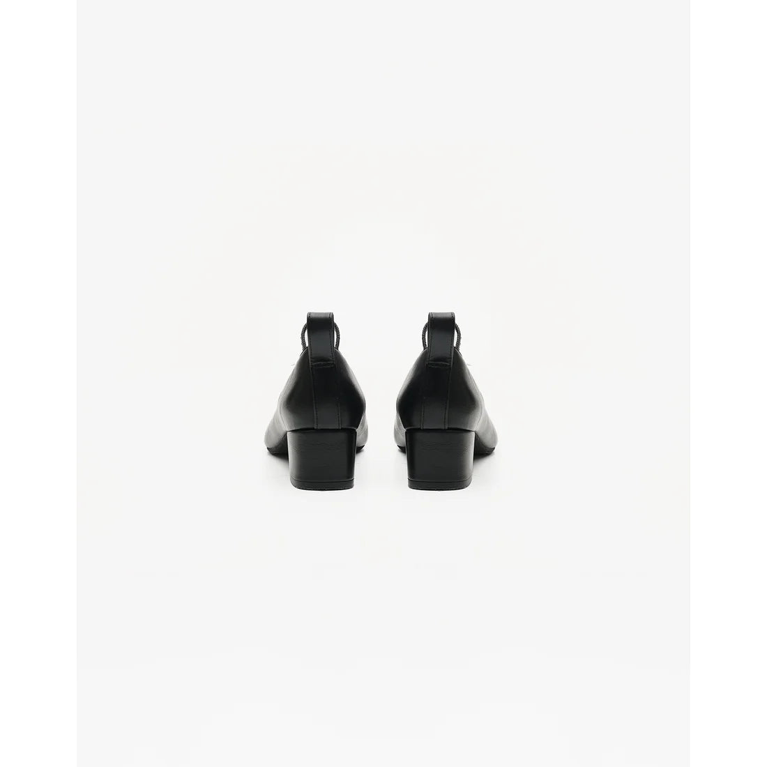 日本製 Emma Francis 鬆緊帶 4cm 高跟鞋 (黑色光面) 4002b-P 101 BLK