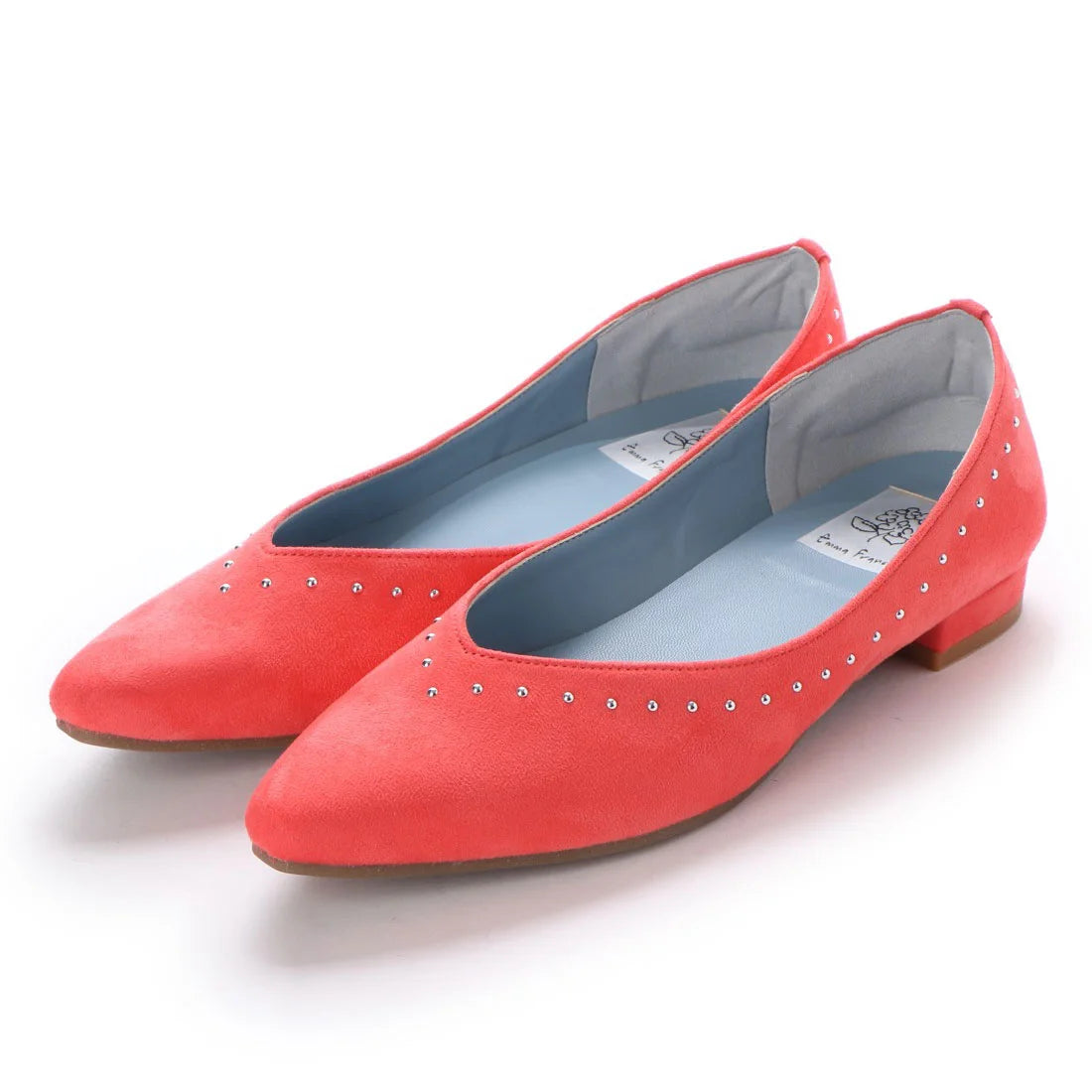 日本製Emma Francis 尖頭平跟鞋 ( EFx1060b S029 )(orange suede )(オレンジ スエード)