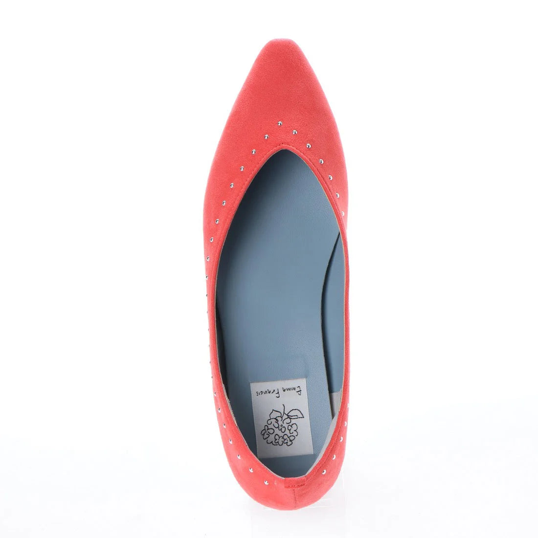 日本製Emma Francis 尖頭平跟鞋 ( EFx1060b S029 )(orange suede )(オレンジ スエード)