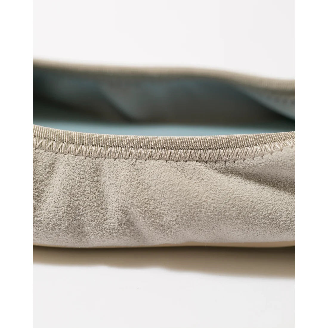 日本製【珍珠色調防水】Emma Francis 真皮 圓頭平底芭蕾舞鞋(02b-L S153)(Grey leather suede)(グレー レザースエード)