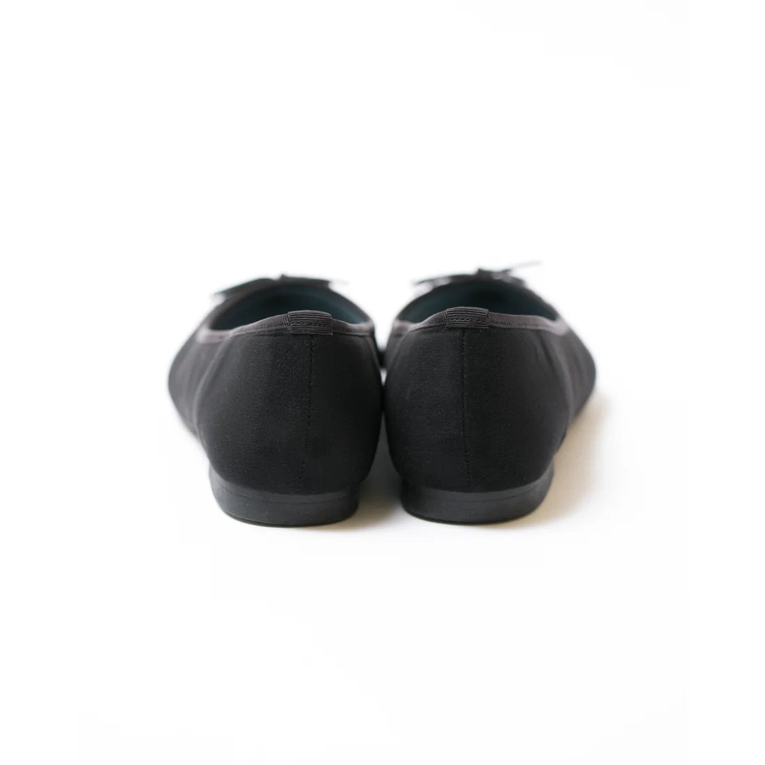 日本製 Emma Francis 絨面革尖頭平底芭蕾舞鞋 (01l-S 101)(Black suede)(ブラック スエード)