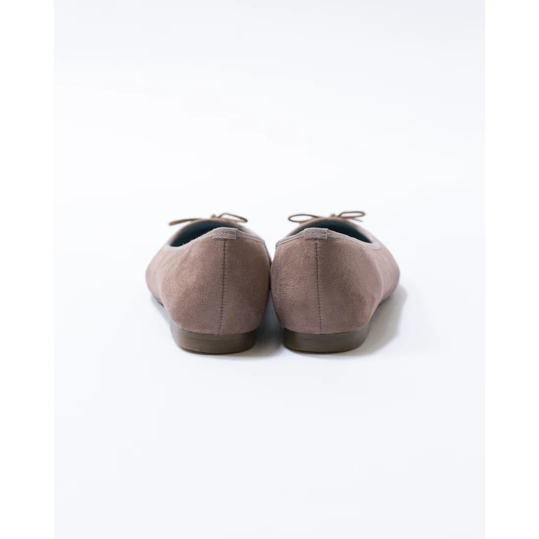 日本製 Emma Francis 絨面革尖頭平底芭蕾舞鞋 (01l-S 155)(Charcoal gray suede)(チャコールグレー スエード)