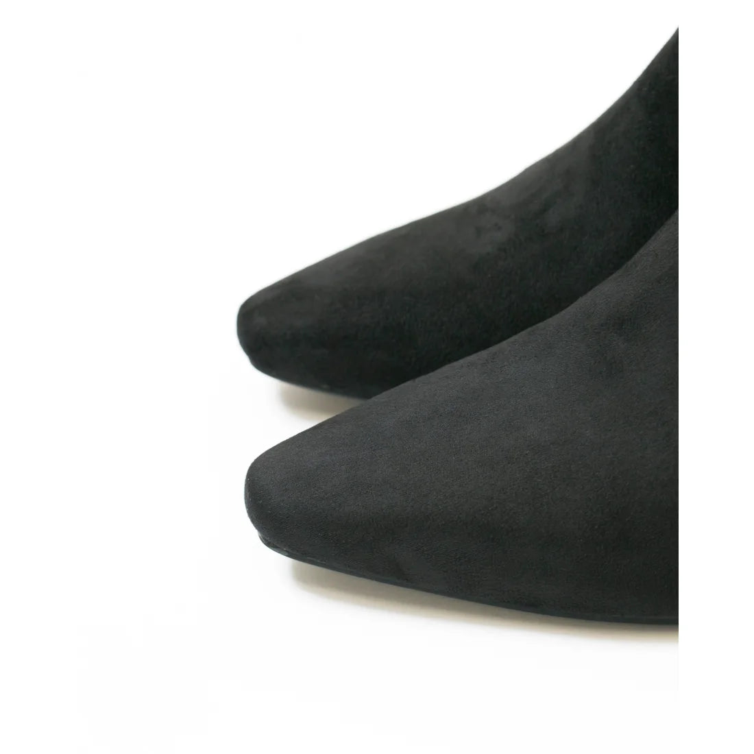日本製Emma Francis 珍珠跟針織靴(黑色絨面革)(9006-S 101)(black suede)(ブラック スエード)