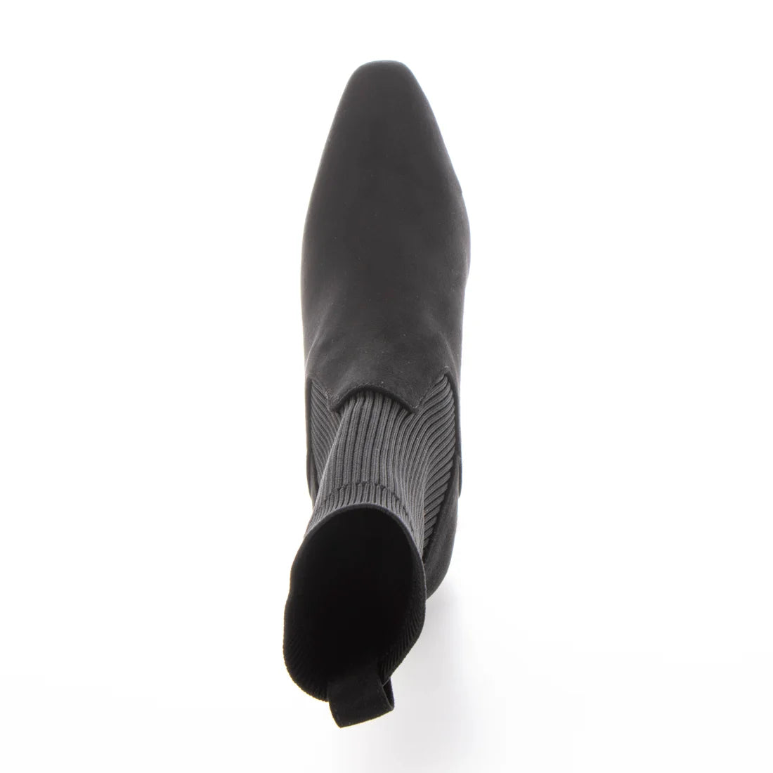 日本製Emma Francis 珍珠跟針織靴(黑色絨面革)(9006-S 101)(black suede)(ブラック スエード)