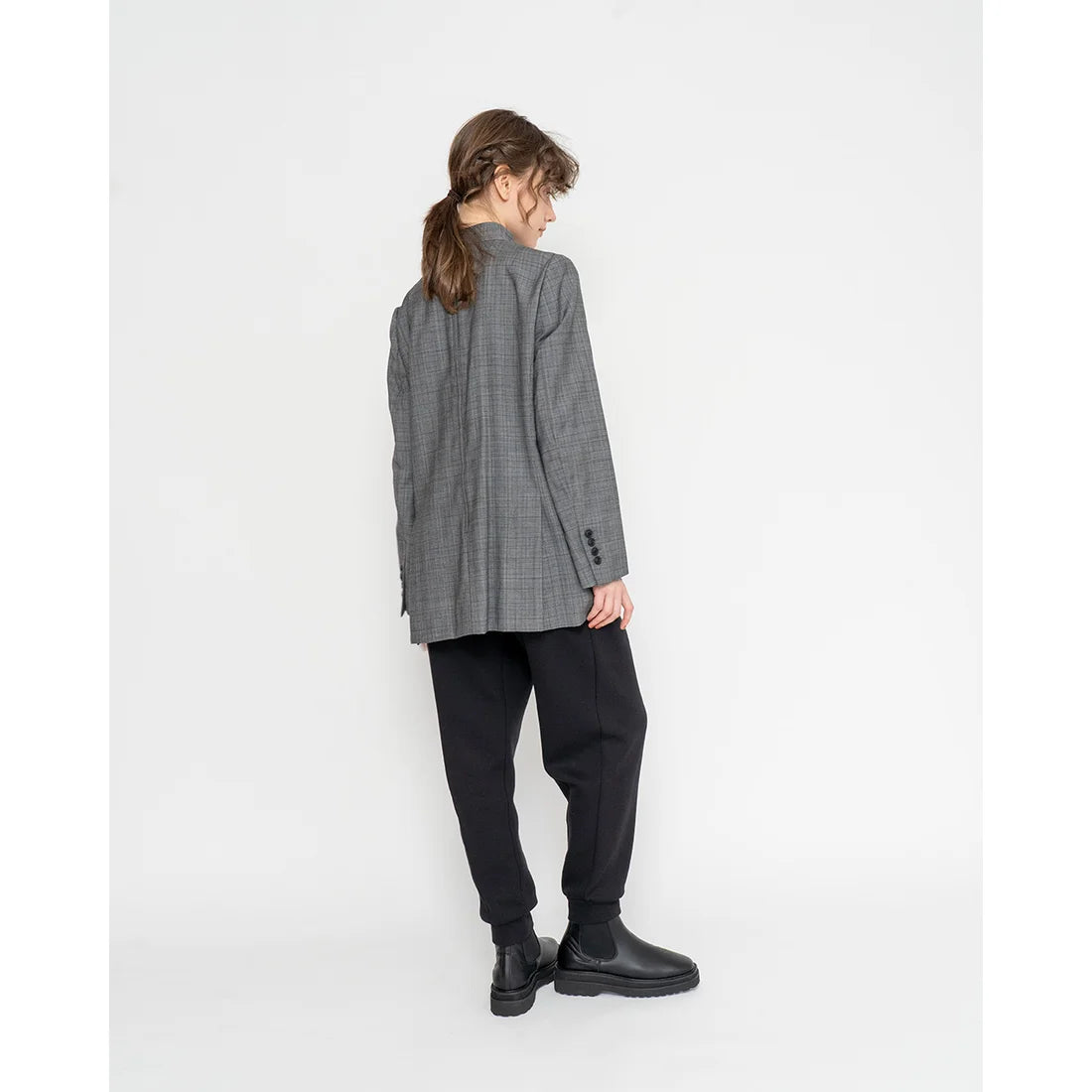 日本製【防水】Emma Francis 履帶側邊戈爾靴 (9010a-L 101)(Black leather)(ブラック レザー)