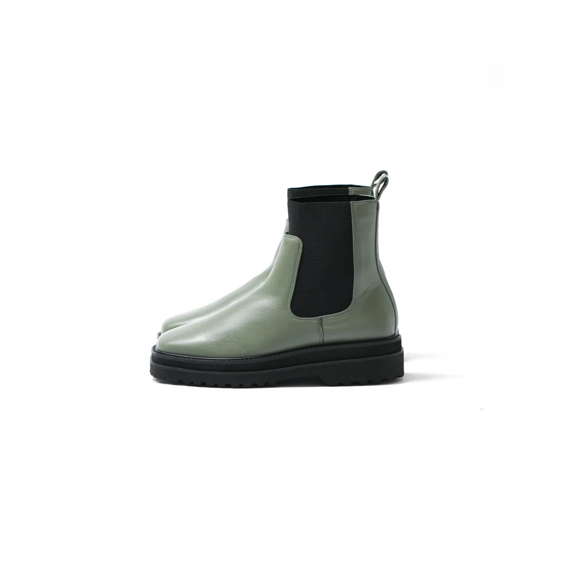 日本製【防水】Emma Francis 履帶側邊戈爾靴 (9010a-L 111)(Green leather)(グリーン レザー)