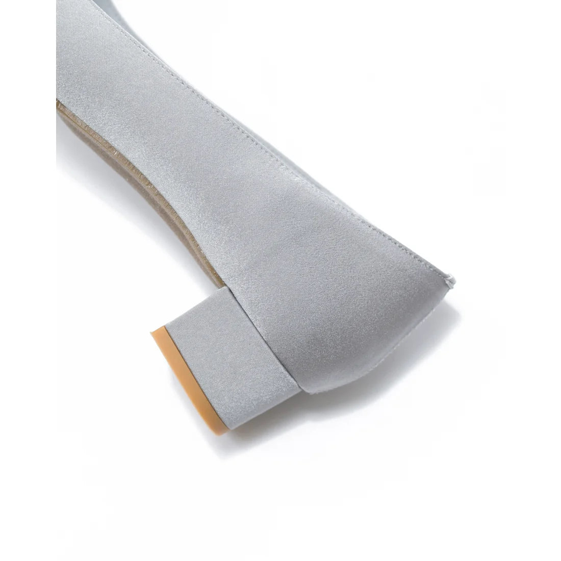 日本製 Emma Francis 尖頭3cm跟珠寶搭扣高跟鞋(3002b-ST 153)(Gray satin)(グレー サテン)