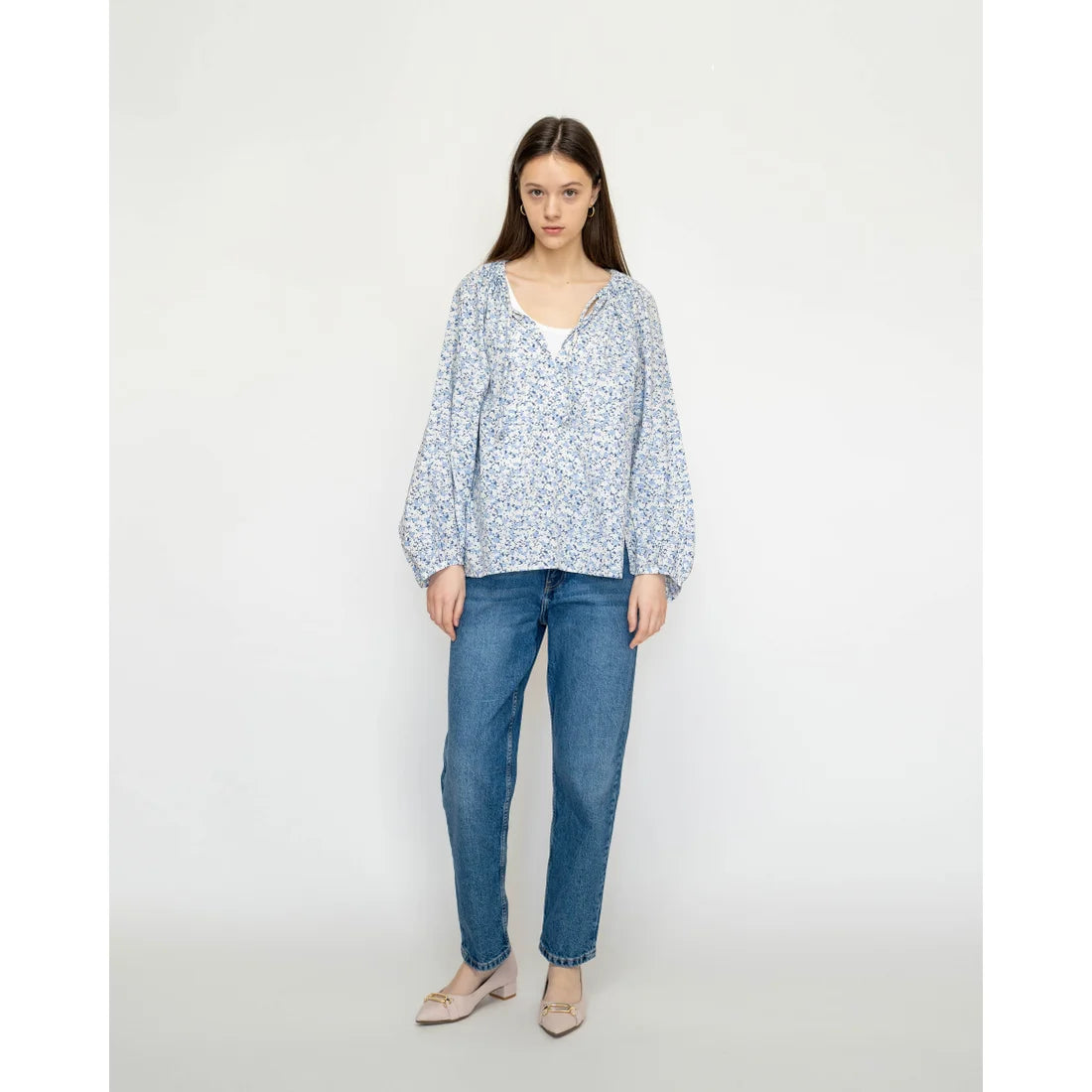 日本製 Emma Francis 尖頭搭扣花呢高跟鞋(3002d-TW 144)(Pink tweed)(ピンク ツイード)