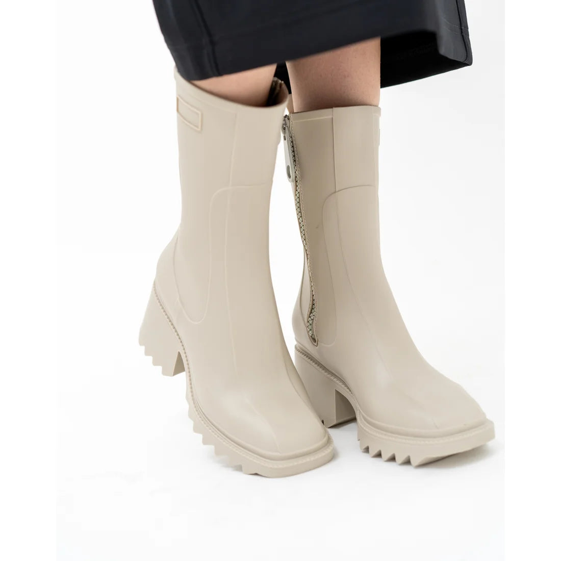 【防水】Emma Francis 橡膠雨靴 (9015a-R 177)(Ivory Rubber)(アイボリー ラバー)