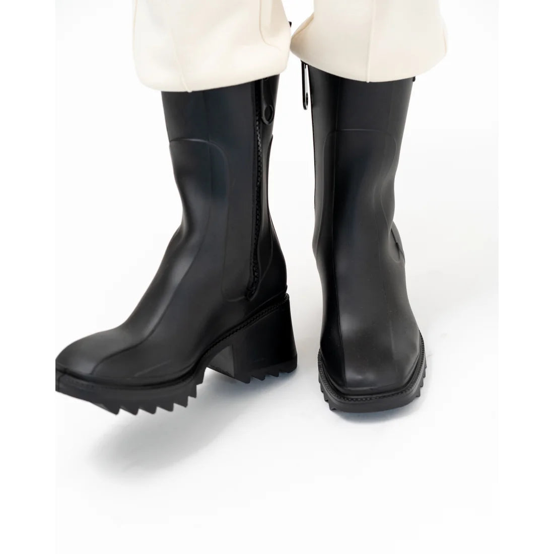 日本製【防水】Emma Francis 預訂3星期 橡膠雨靴 (9015a-R 101)(Black Rubber)(ブラック ラバー)