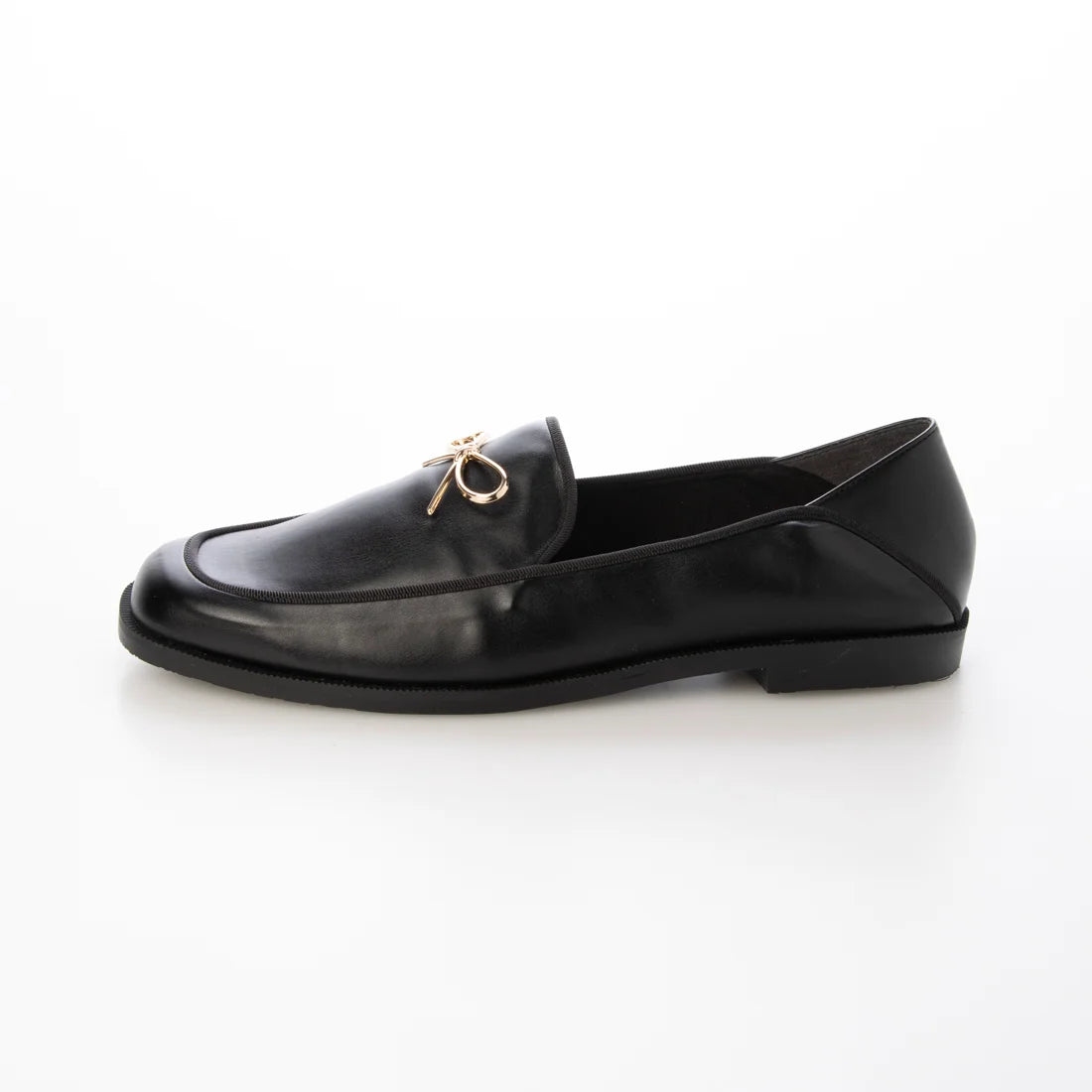 日本製 Launa Lea 蝴蝶結樂福鞋 (592) (黑色 / Black)