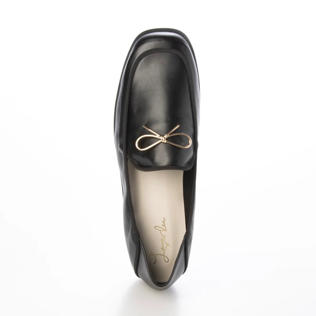 日本製 Launa Lea 蝴蝶結樂福鞋 (592) (黑色 / Black)