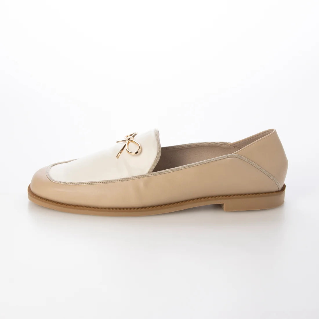 日本製 Launa Lea 蝴蝶結樂福鞋(0592) (L 米色 C / L Beige C)