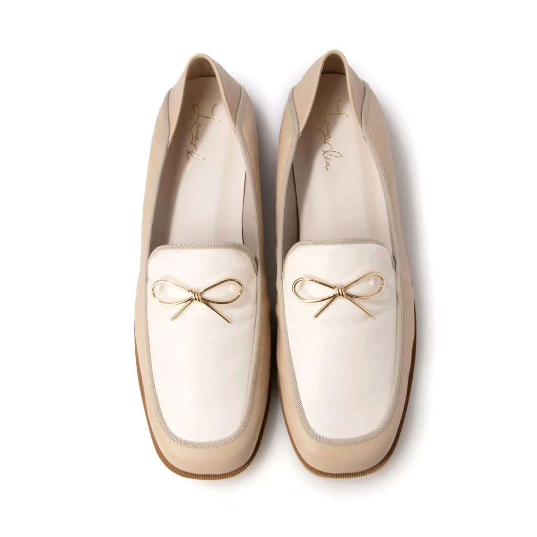 日本製 Launa Lea 蝴蝶結樂福鞋(0592) (L 米色 C / L Beige C)